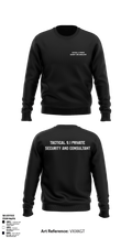 Tactical 9.1 Private Security and Security consultant 13615733 Crew Neck Sweatshirt - 1