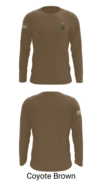 Santa Fe Gold 43259744 Long Sleeve Performance Shirt - 14