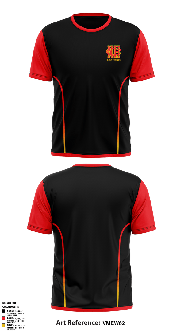 Short Sleeve Performance Shirt, North College Hill High School Basketball, Women's Basketball, Teamtime, Team time, sublimation, custom sports apparel, team uniforms, spirit wear, spiritwear, sports uniforms, custom shirts, team store, custom team store, fundraiser sports, apparel fundraiser