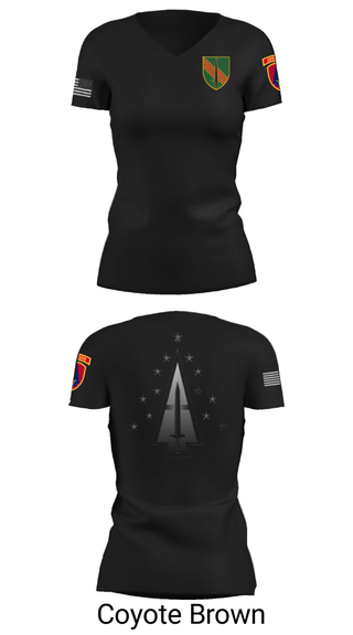 Women's Short Sleeve Vneck Shirt, , Army, Teamtime, Team time, sublimation, custom sports apparel, team uniforms, spirit wear, spiritwear, sports uniforms, custom shirts, team store, custom team store, fundraiser sports, apparel fundraiser