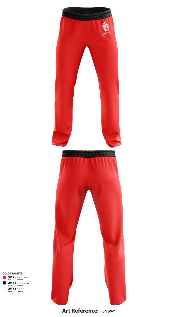 Sweatpants, Amboy High School Basketball, Women's Basketball, Teamtime, Team time, sublimation, custom sports apparel, team uniforms, spirit wear, spiritwear, sports uniforms, custom shirts, team store, custom team store, fundraiser sports, apparel fundraiser