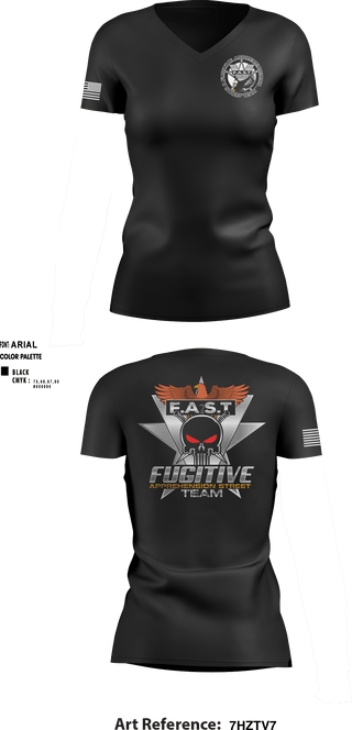 Women's Short Sleeve Vneck Shirt, , Police, Teamtime, Team time, sublimation, custom sports apparel, team uniforms, spirit wear, spiritwear, sports uniforms, custom shirts, team store, custom team store, fundraiser sports, apparel fundraiser