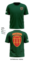 4th brigade 1st battalion alpha co 12605244 Short Sleeve Performance Shirt - 1