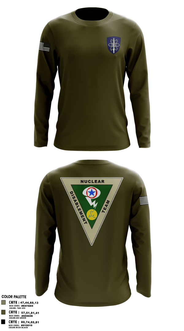 Long Sleeve Performance Shirt, , Army, Teamtime, Team time, sublimation, custom sports apparel, team uniforms, spirit wear, spiritwear, sports uniforms, custom shirts, team store, custom team store, fundraiser sports, apparel fundraiser