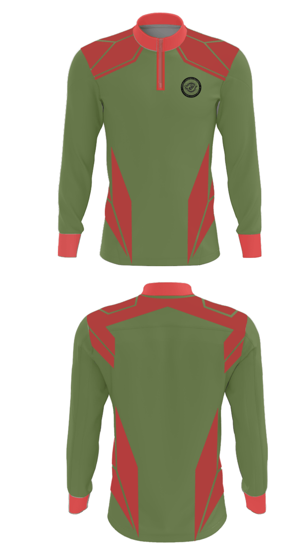 Quarter Zip Jacket, , Marines, Teamtime, Team time, sublimation, custom sports apparel, team uniforms, spirit wear, spiritwear, sports uniforms, custom shirts, team store, custom team store, fundraiser sports, apparel fundraiser