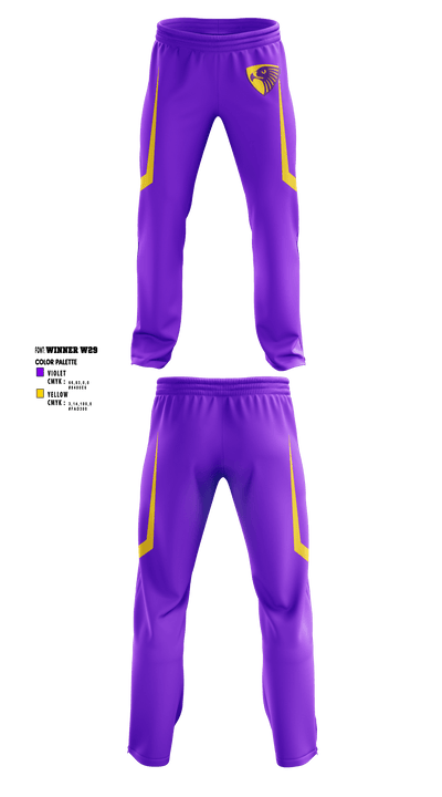 Louis Hornsby Middle School Basketball 53566304 Sweatpants - 1