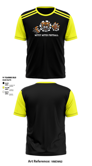 Short Sleeve Performance Shirt, Mitey Mites, Football, Teamtime, Team time, sublimation, custom sports apparel, team uniforms, spirit wear, spiritwear, sports uniforms, custom shirts, team store, custom team store, fundraiser sports, apparel fundraiser