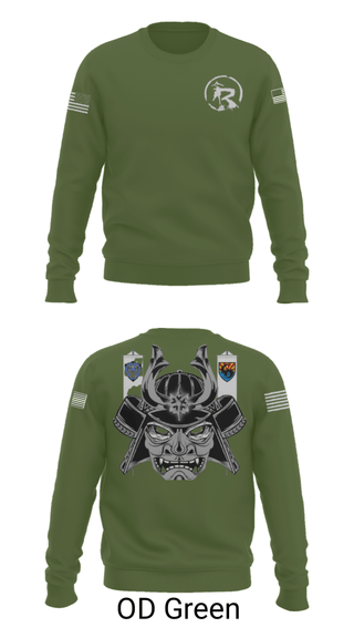 Crew Neck Sweatshirt, , Army, Teamtime, Team time, sublimation, custom sports apparel, team uniforms, spirit wear, spiritwear, sports uniforms, custom shirts, team store, custom team store, fundraiser sports, apparel fundraiser