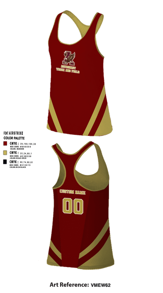 Women's Track Singlet, Astronaut High School Track, Track & Field, Teamtime, Team time, sublimation, custom sports apparel, team uniforms, spirit wear, spiritwear, sports uniforms, custom shirts, team store, custom team store, fundraiser sports, apparel fundraiser