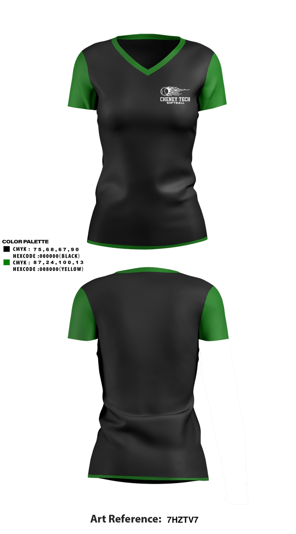 Women's Short Sleeve Vneck Shirt, Howell Cheney Technical High School Softball, Softball, Teamtime, Team time, sublimation, custom sports apparel, team uniforms, spirit wear, spiritwear, sports uniforms, custom shirts, team store, custom team store, fundraiser sports, apparel fundraiser