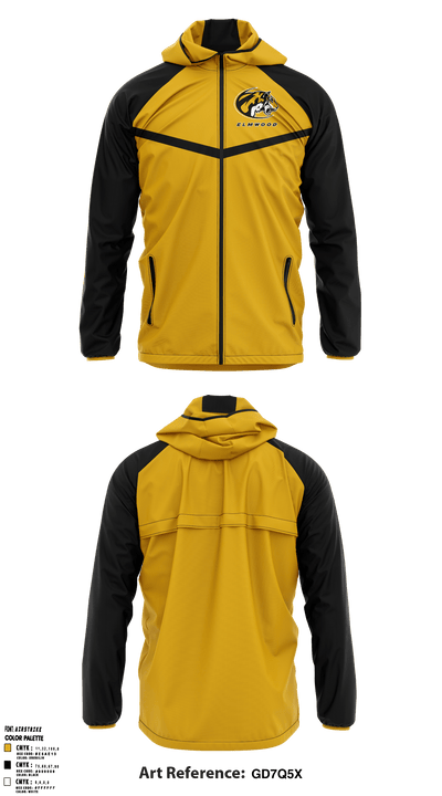 Elmwood Park High School 77731981 Windbreaker - 1