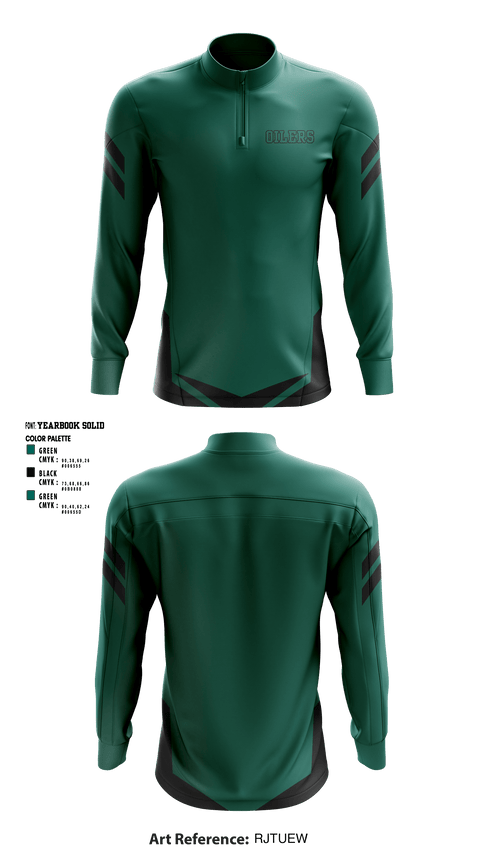 Quarter Zip Jacket, Oilers, Cheer, Teamtime, Team time, sublimation, custom sports apparel, team uniforms, spirit wear, spiritwear, sports uniforms, custom shirts, team store, custom team store, fundraiser sports, apparel fundraiser