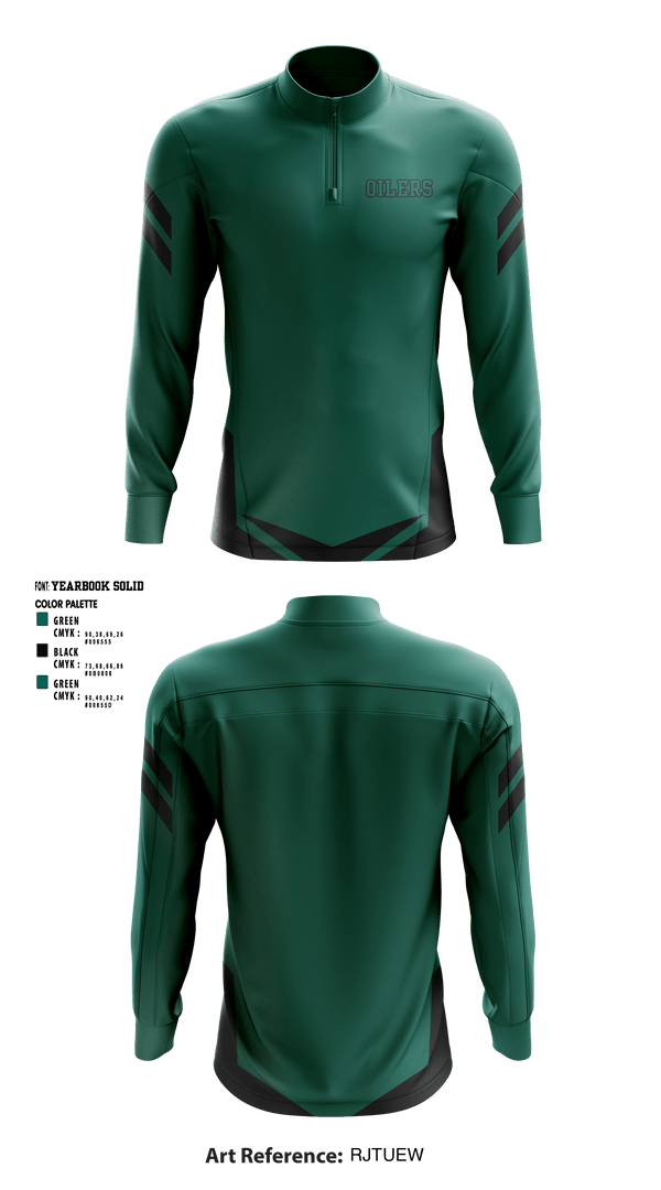Quarter Zip Jacket, Oilers, Cheer, Teamtime, Team time, sublimation, custom sports apparel, team uniforms, spirit wear, spiritwear, sports uniforms, custom shirts, team store, custom team store, fundraiser sports, apparel fundraiser