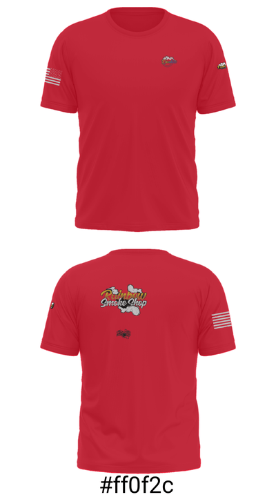 Rainbow Smoke Shop 4743142 Short Sleeve Performance Shirt - 19