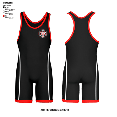 Kojukan JuJitsu 65504919 Wrestling Singlet - 1