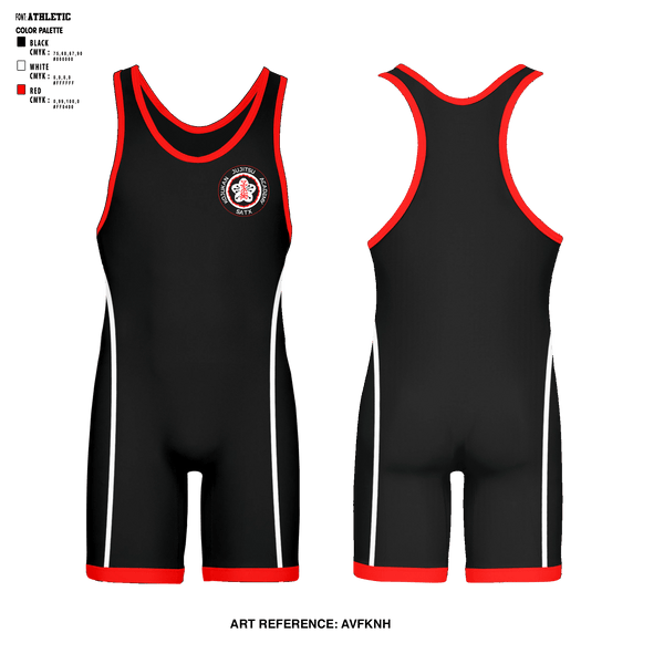 Wrestling Singlet, Kojukan JuJitsu, Wrestling, Teamtime, Team time, sublimation, custom sports apparel, team uniforms, spirit wear, spiritwear, sports uniforms, custom shirts, team store, custom team store, fundraiser sports, apparel fundraiser