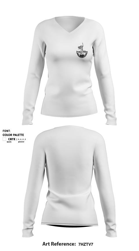 Women's Long Sleeve Vneck Shirt, , , Teamtime, Team time, sublimation, custom sports apparel, team uniforms, spirit wear, spiritwear, sports uniforms, custom shirts, team store, custom team store, fundraiser sports, apparel fundraiser
