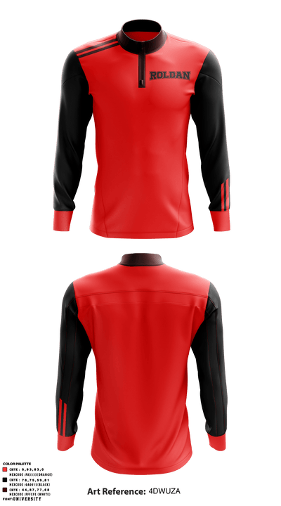 Roldan 32447308 Quarter Zip Jacket - 1