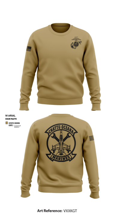 Oceana Marines 61589577 Crew Neck Sweatshirt - 8