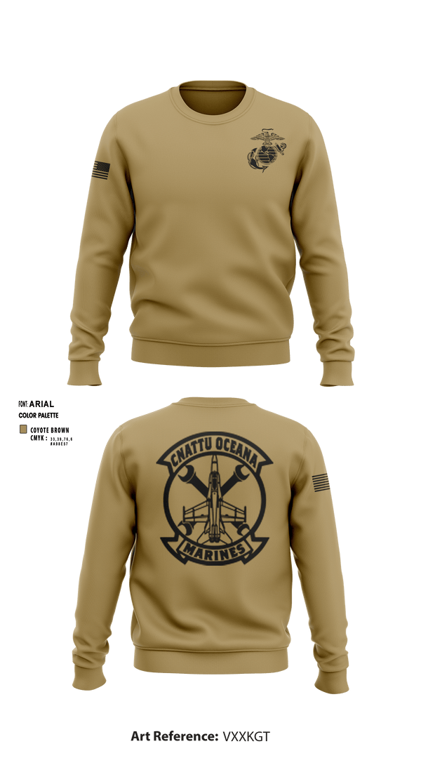 Crew Neck Sweatshirt, , Marines, Teamtime, Team time, sublimation, custom sports apparel, team uniforms, spirit wear, spiritwear, sports uniforms, custom shirts, team store, custom team store, fundraiser sports, apparel fundraiser