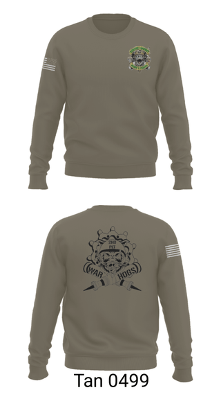 Crew Neck Sweatshirt, , Army, Teamtime, Team time, sublimation, custom sports apparel, team uniforms, spirit wear, spiritwear, sports uniforms, custom shirts, team store, custom team store, fundraiser sports, apparel fundraiser