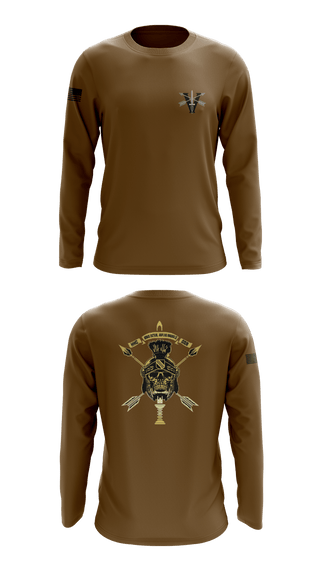 Long Sleeve Performance Shirt, HHC, GSB, 5SFG, Army, Teamtime, Team time, sublimation, custom sports apparel, team uniforms, spirit wear, spiritwear, sports uniforms, custom shirts, team store, custom team store, fundraiser sports, apparel fundraiser