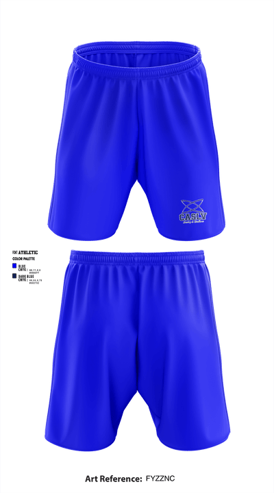 Coral Academy Of Science Las Vegas Centennial Hills 41047024 Athletic Shorts With Pockets - 1