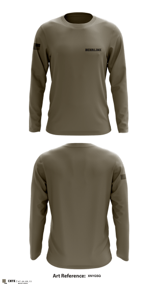 Long Sleeve Performance Shirt, BEHRLINE, Army, Teamtime, Team time, sublimation, custom sports apparel, team uniforms, spirit wear, spiritwear, sports uniforms, custom shirts, team store, custom team store, fundraiser sports, apparel fundraiser