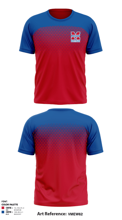 River Valley Middle School 59457550 Short Sleeve Performance Shirt - 1