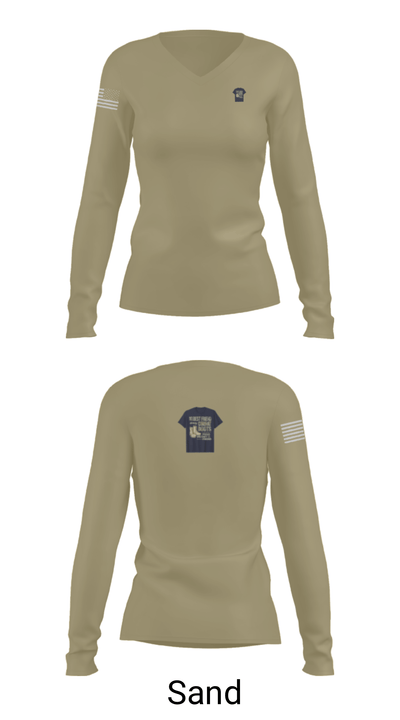 PLT 3245 24156072 Women's Long Sleeve V-neck Shirt - 47