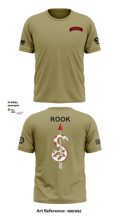 Rook 25414745 Short Sleeve Performance Shirt - 4
