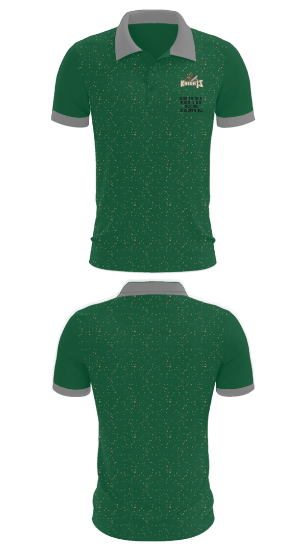 Short Sleeve Performance Polo, Northern Nash High School Basketball, Women's Basketball, Teamtime, Team time, sublimation, custom sports apparel, team uniforms, spirit wear, spiritwear, sports uniforms, custom shirts, team store, custom team store, fundraiser sports, apparel fundraiser