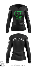 Elephant 2925539 Women's Long Sleeve V-neck Shirt - 1
