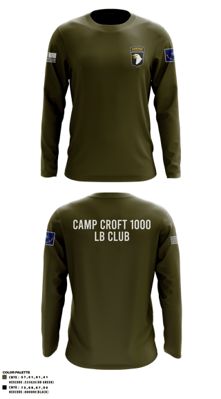 Long Sleeve Performance Shirt, , Army, Teamtime, Team time, sublimation, custom sports apparel, team uniforms, spirit wear, spiritwear, sports uniforms, custom shirts, team store, custom team store, fundraiser sports, apparel fundraiser