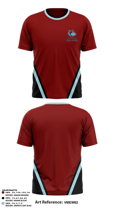 Baldwin High School 30634360 Short Sleeve Performance Shirt - 4
