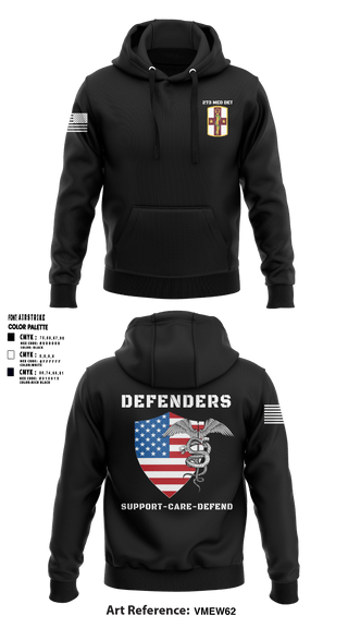 Hoodie, 273 Med Det, Army, Teamtime, Team time, sublimation, custom sports apparel, team uniforms, spirit wear, spiritwear, sports uniforms, custom shirts, team store, custom team store, fundraiser sports, apparel fundraiser