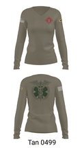 19th Engineer Battalion Aid Station 54166151 Women's Long Sleeve V-neck Shirt - 41