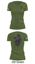HHC 1-8IN SCT 28041033 Women's Short Sleeve V-neck Shirt - 28
