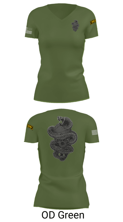 HHC 1-8IN SCT 28041033 Women's Short Sleeve V-neck Shirt - 28