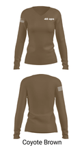 48 aps 32006617 Women's Long Sleeve V-neck Shirt - 38