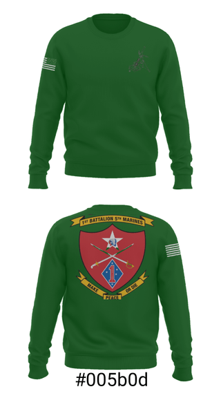 Crew Neck Sweatshirt, , Marines, Teamtime, Team time, sublimation, custom sports apparel, team uniforms, spirit wear, spiritwear, sports uniforms, custom shirts, team store, custom team store, fundraiser sports, apparel fundraiser