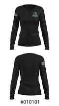 East Valley Wrestling 78019840 Women's Long Sleeve V-neck Shirt - 20