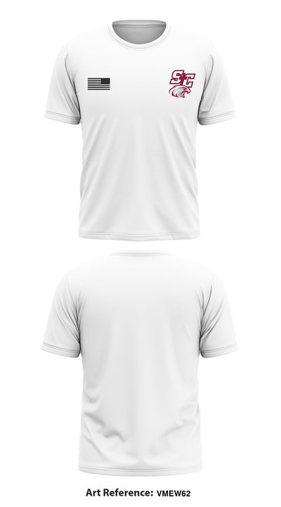 Santiam Christian School Wrestling 60304138 Short Sleeve Performance Shirt - 4