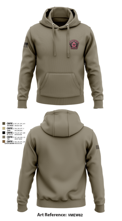 Caddo Mills Police 23864707 Hoodie - 2