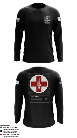Women's Long Sleeve Vneck Shirt, , Army, Teamtime, Team time, sublimation, custom sports apparel, team uniforms, spirit wear, spiritwear, sports uniforms, custom shirts, team store, custom team store, fundraiser sports, apparel fundraiser