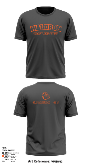 Short Sleeve Performance Shirt, Waldron High School Track, Track & Field, Teamtime, Team time, sublimation, custom sports apparel, team uniforms, spirit wear, spiritwear, sports uniforms, custom shirts, team store, custom team store, fundraiser sports, apparel fundraiser