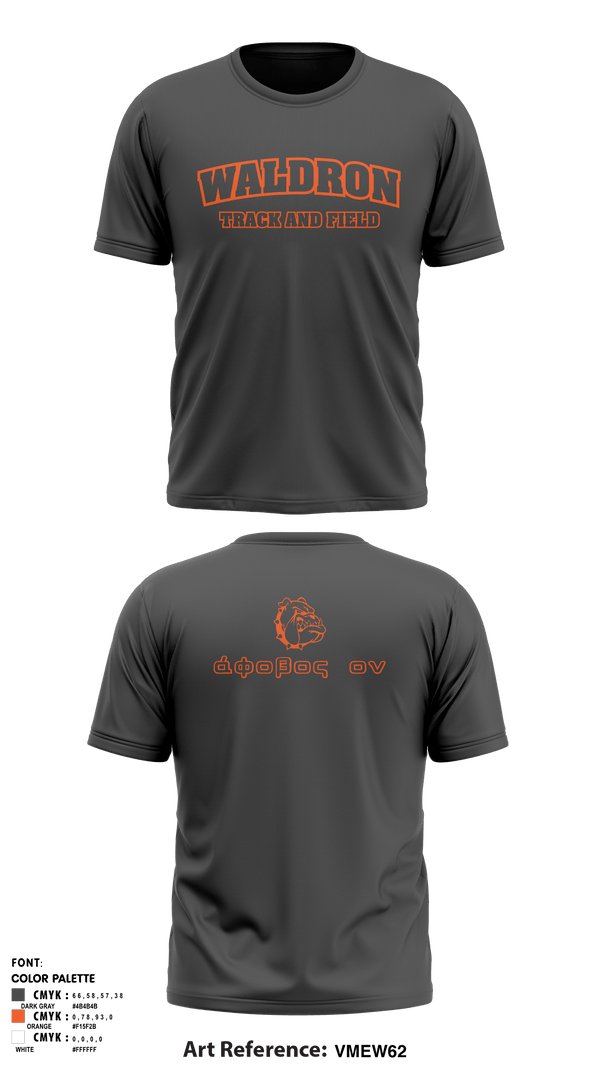 Short Sleeve Performance Shirt, Waldron High School Track, Track & Field, Teamtime, Team time, sublimation, custom sports apparel, team uniforms, spirit wear, spiritwear, sports uniforms, custom shirts, team store, custom team store, fundraiser sports, apparel fundraiser