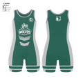 Green Canyon High School Wrestling 81742831 Wrestling Singlet - 3