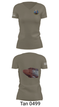 5th AMXS 66164190 Women's Short Sleeve V-neck Shirt - 23