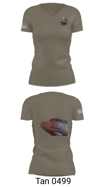 5th AMXS 66164190 Women's Short Sleeve V-neck Shirt - 23